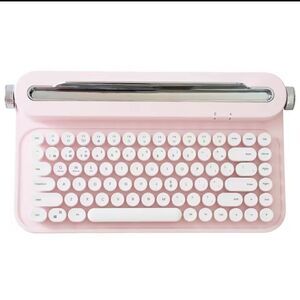 Yunzii Actto Pink Retro Mini Style Bluetooth Keyboard B303.
